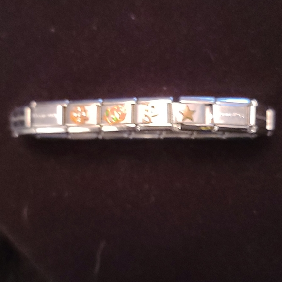 Authentic Nomination Braclet with Diamond Charm - Picture 2 of 5